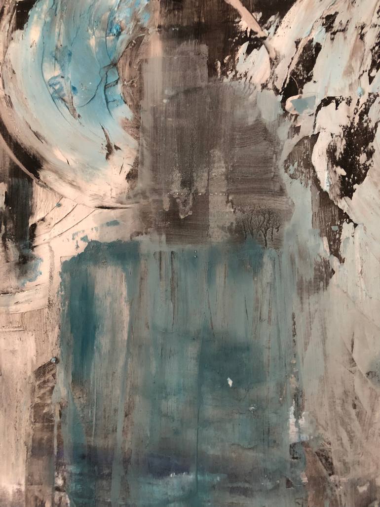 Original Abstract Animal Painting by Nadine Wills