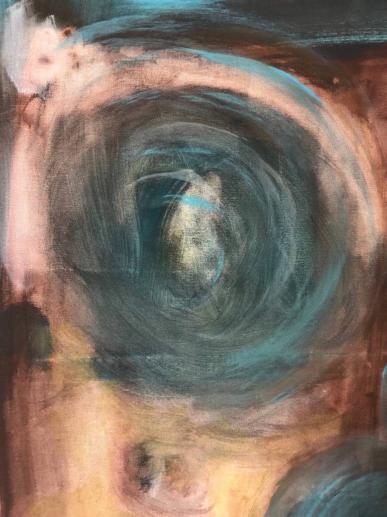 Original Abstract Religion Painting by Nadine Wills
