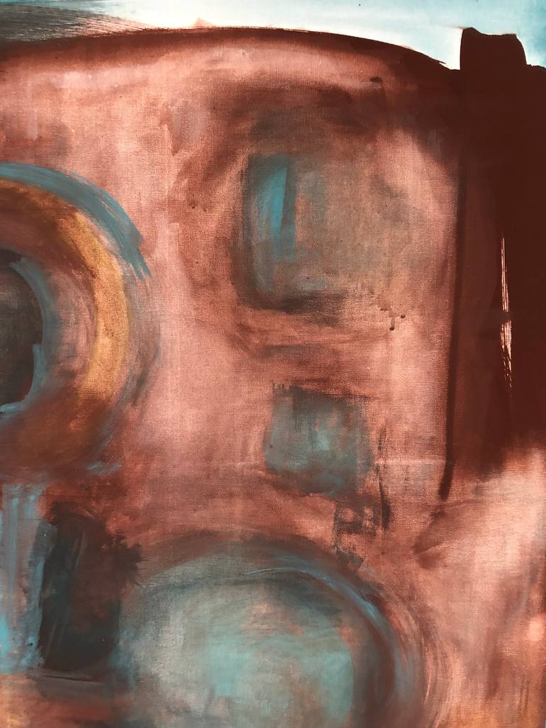 Original Abstract Religion Painting by Nadine Wills