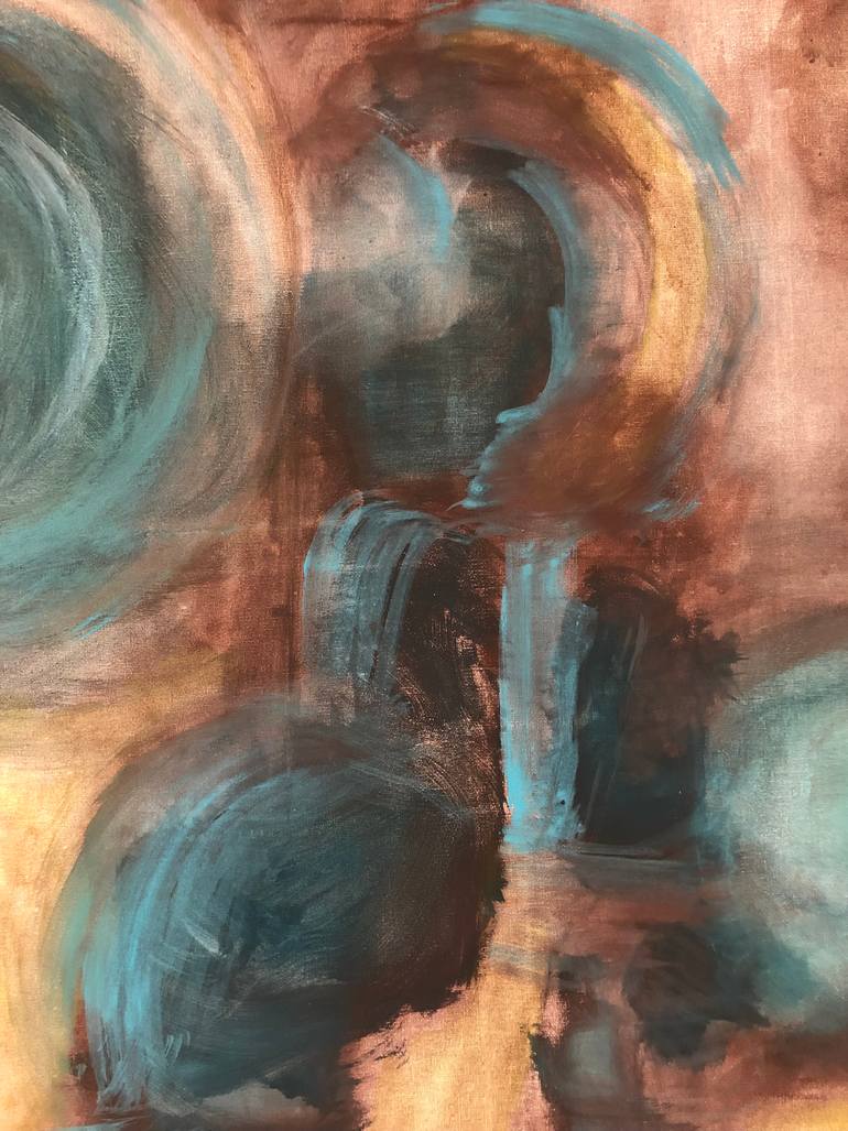 Original Abstract Religion Painting by Nadine Wills
