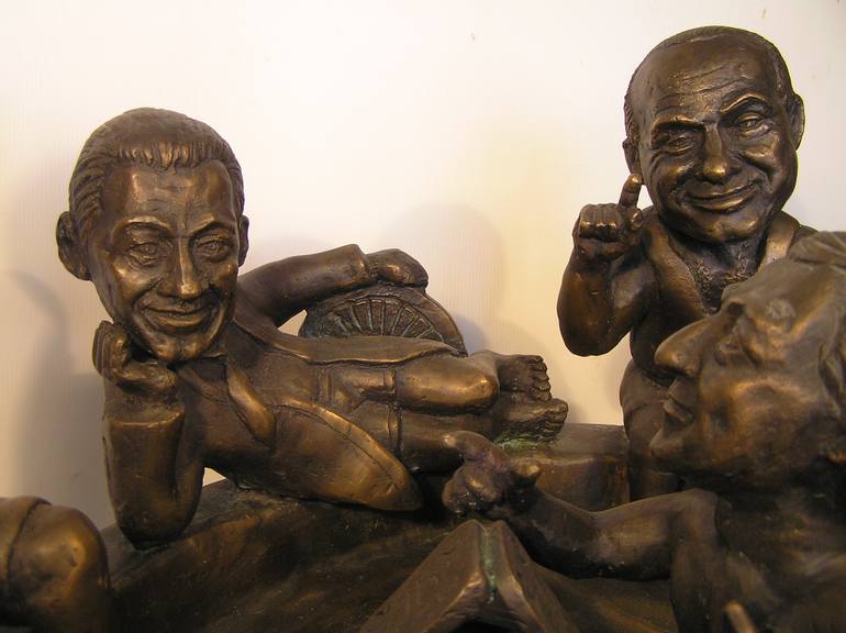 Original Figurative Pop Culture/Celebrity Sculpture by Bohdan Bilinchuk