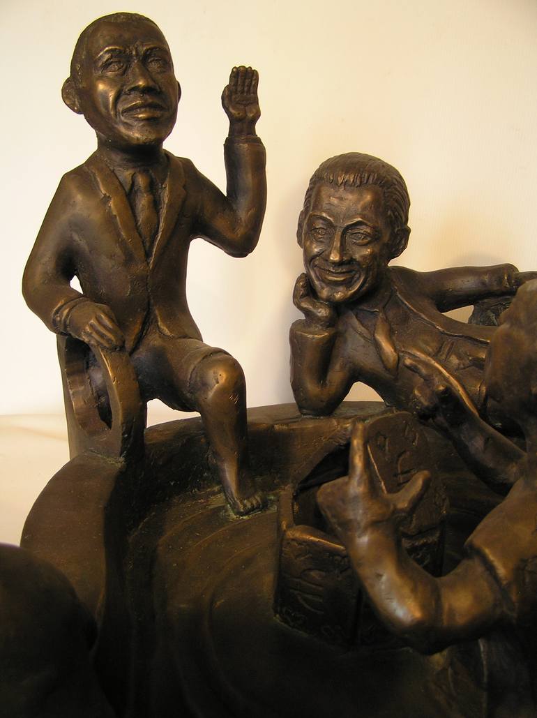 Original Figurative Pop Culture/Celebrity Sculpture by Bohdan Bilinchuk