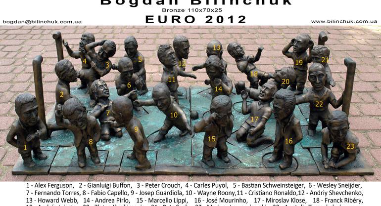 Print of Figurative Sports Sculpture by Bohdan Bilinchuk