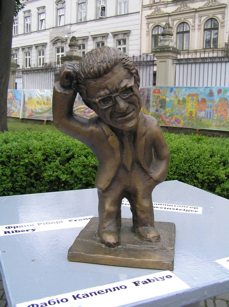 Original Celebrity Sculpture by Bohdan Bilinchuk