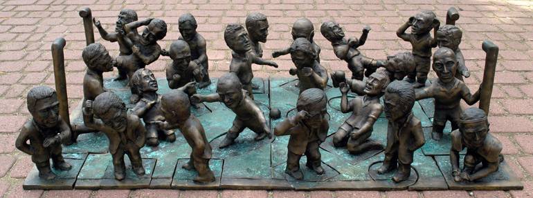 Original Celebrity Sculpture by Bohdan Bilinchuk