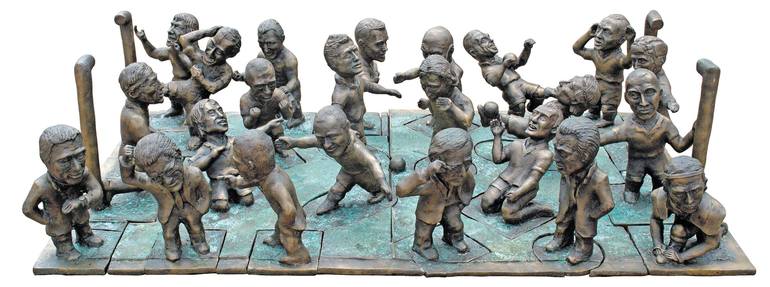 Original Figurative Celebrity Sculpture by Bohdan Bilinchuk