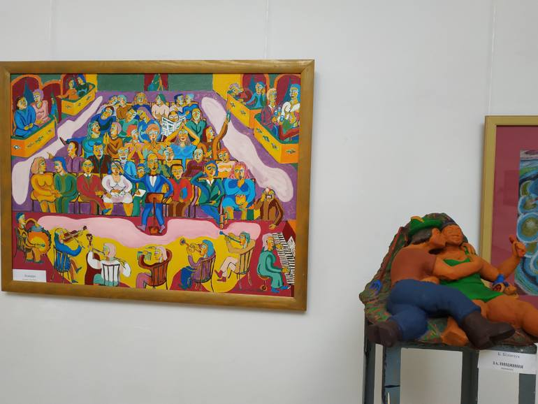 Original Folk Pop Culture/Celebrity Painting by Bohdan Bilinchuk