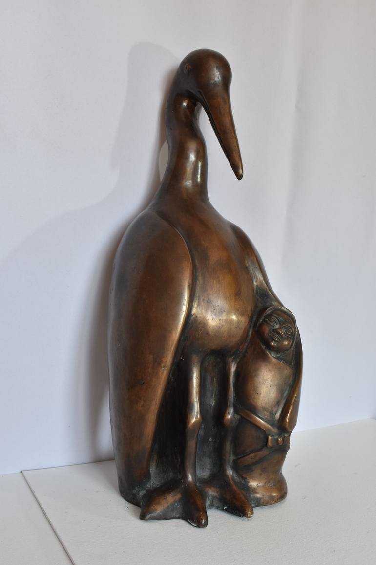 Original Figurative Animal Sculpture by Bohdan Bilinchuk
