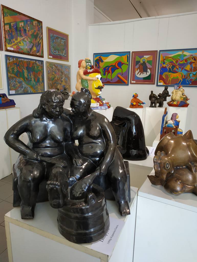 Original Figurative Body Sculpture by Bohdan Bilinchuk