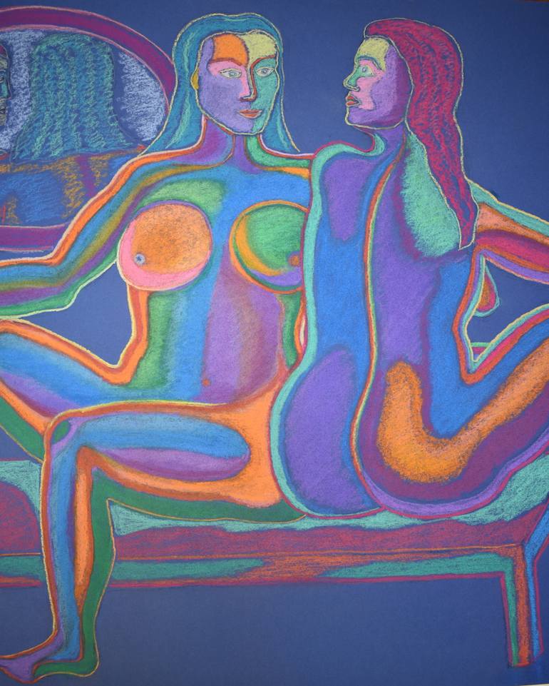 Original Modernism Body Drawing by Bohdan Bilinchuk