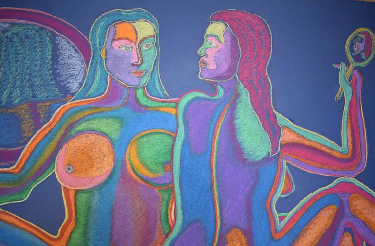 Original Modernism Body Drawing by Bohdan Bilinchuk