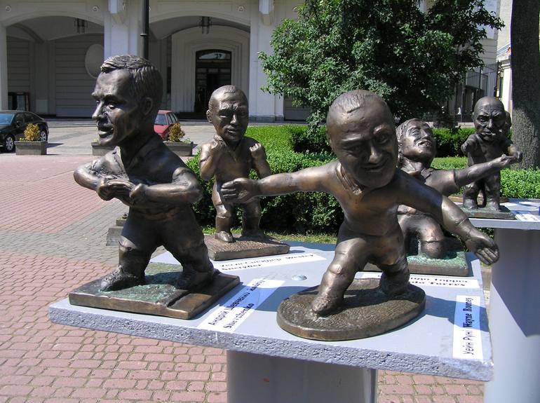 Original Figurative Popular culture Sculpture by Bohdan Bilinchuk