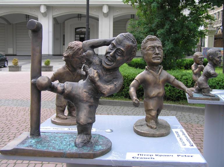 Original Celebrity Sculpture by Bohdan Bilinchuk