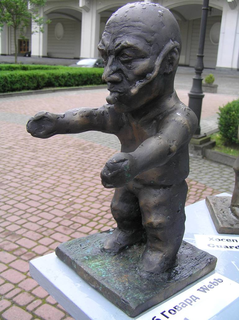 Original Figurative Sport Sculpture by Bohdan Bilinchuk