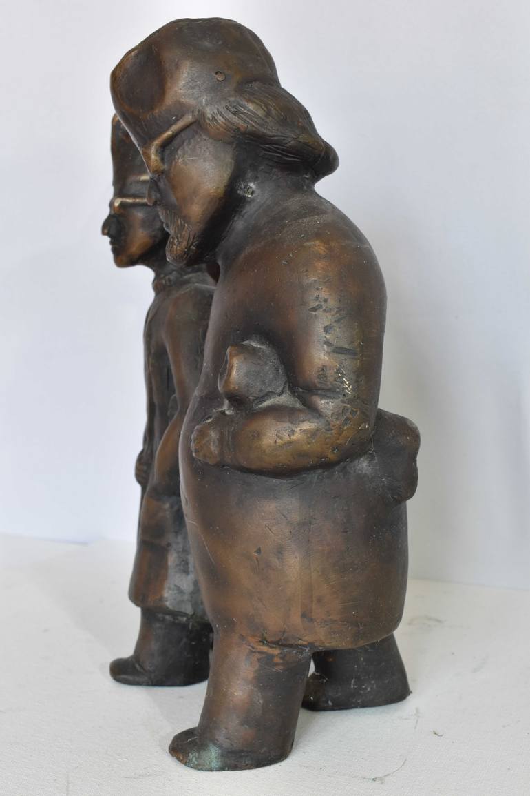 Original Figurative People Sculpture by Bohdan Bilinchuk