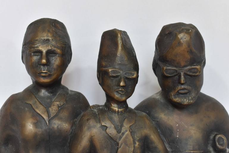 Original Figurative People Sculpture by Bohdan Bilinchuk