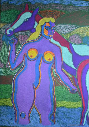 Print of Modern Nude Paintings by Bohdan Bilinchuk