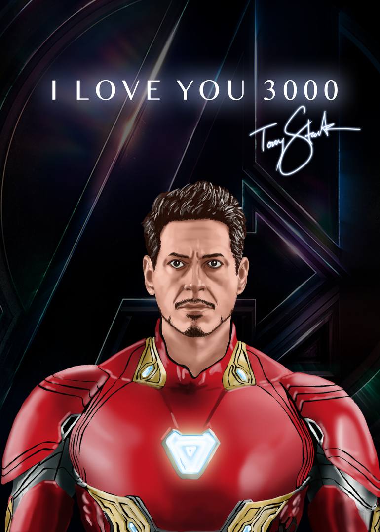 Iron Man (Tony Stark) Art Print