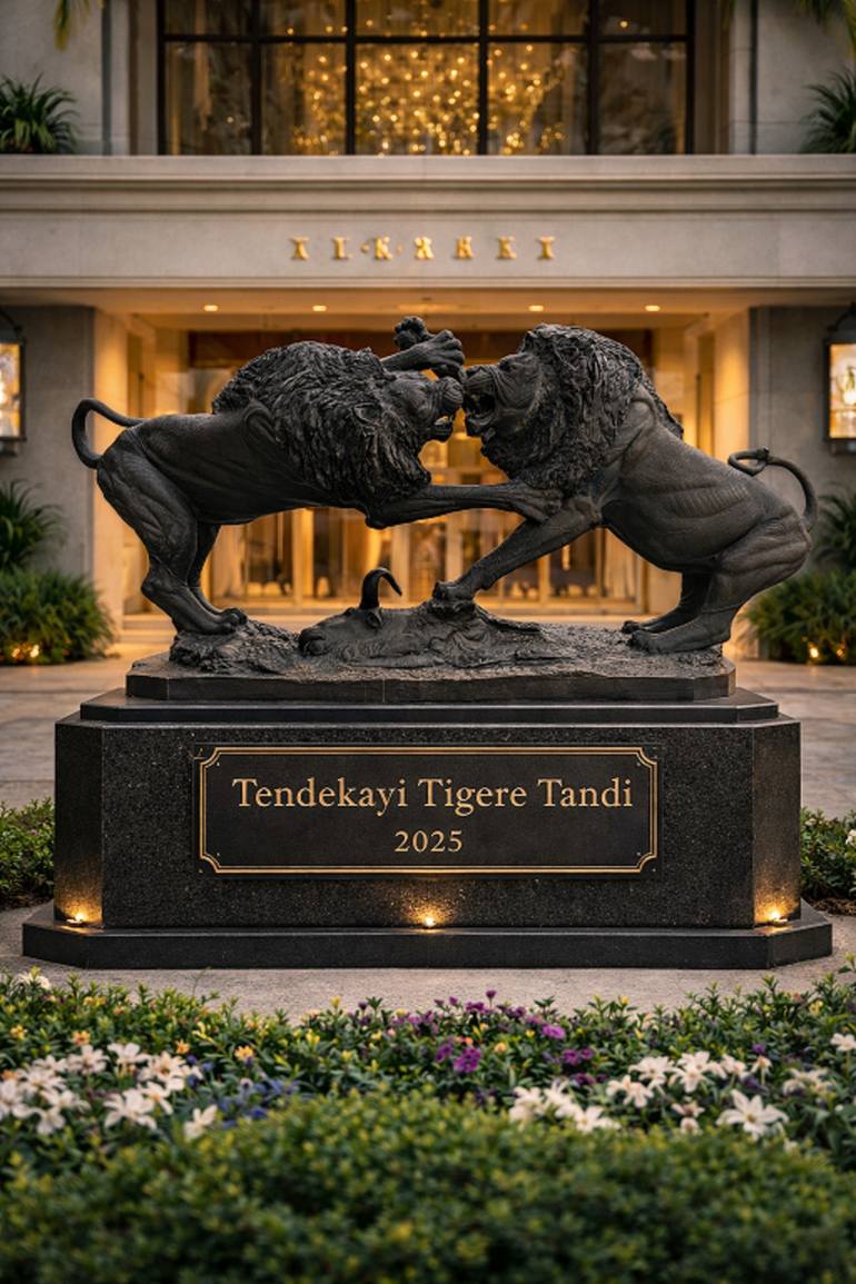 Original Figurative Animal Sculpture by Tendekayi Tigere