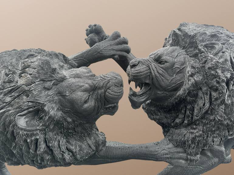 Original Figurative Animal Sculpture by Tendekayi Tigere