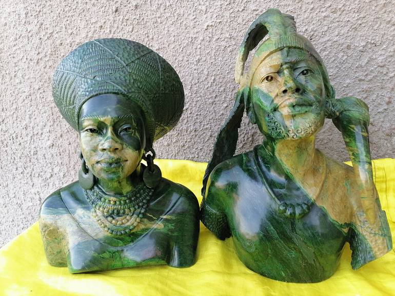 Original Interiors Sculpture by Tendekayi Tigere