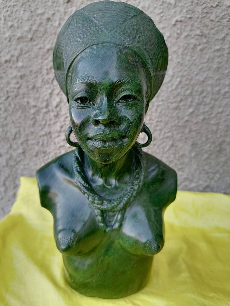 Original Fine Art Interiors Sculpture by Tendekayi Tigere