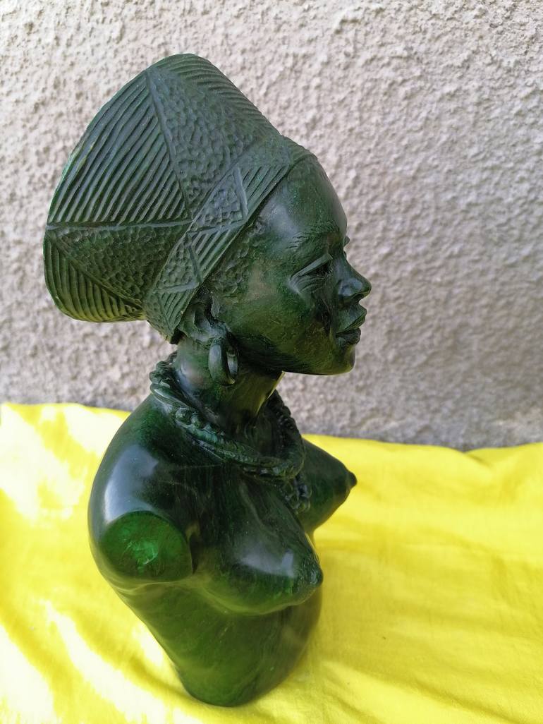 Original Fine Art Interiors Sculpture by Tendekayi Tigere