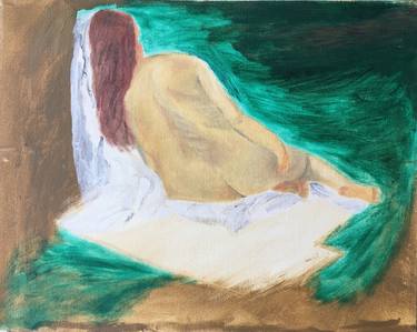 Print of Nude Paintings by David Santa-Cruz