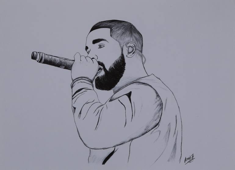 drake drawing rapper