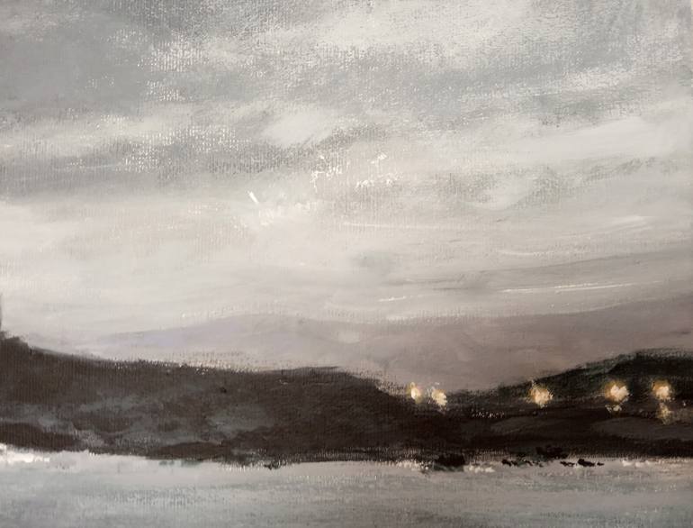 Original Figurative Landscape Painting by Javier Rodriguez