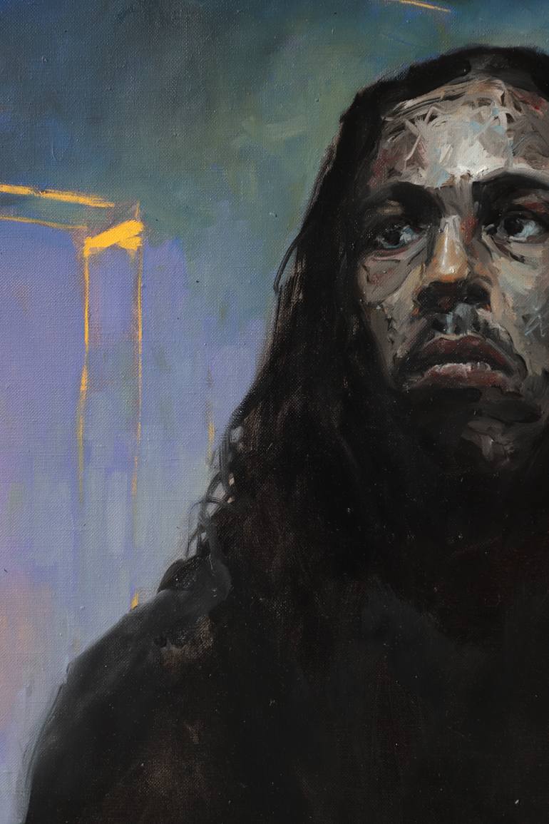 Original Figurative Men Painting by Boris Garanger