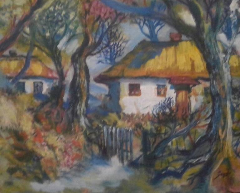 Ukrainian landscape Painting by Sergei Ivaniuk | Saatchi Art