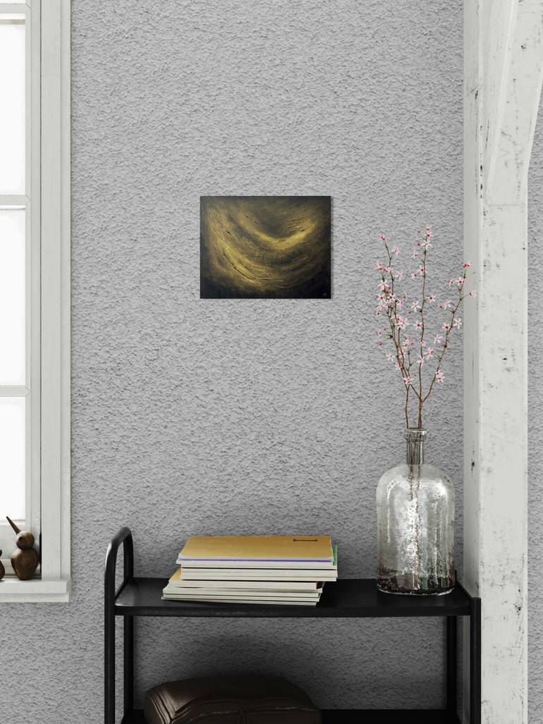 Original Abstract Expressionism Abstract Painting by Mirah Gold