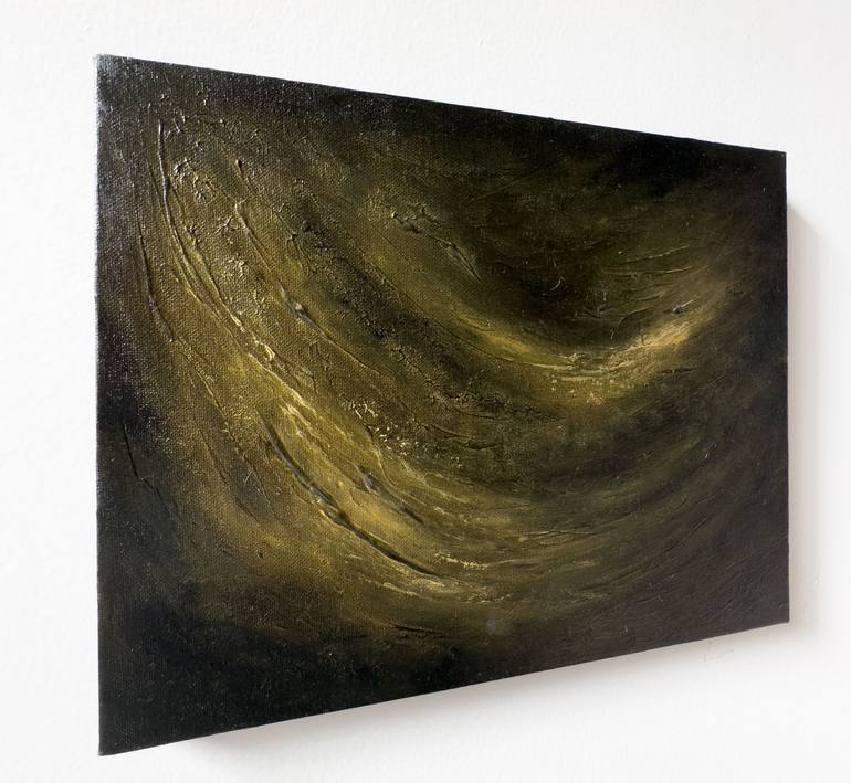 Original Abstract Expressionism Abstract Painting by Mirah Gold