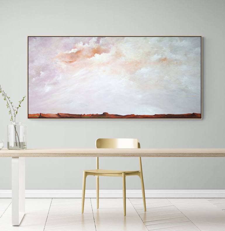 Original Abstract Landscape Painting by Tania Chanter