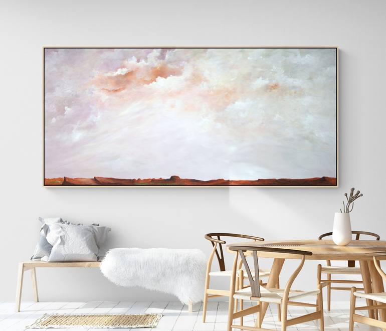 Original Abstract Landscape Painting by Tania Chanter