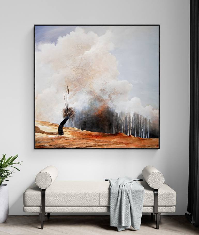 Original Abstract Landscape Painting by Tania Chanter