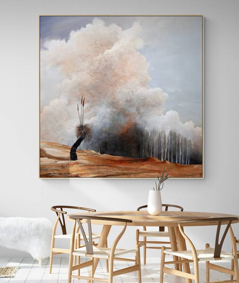 Original Abstract Landscape Painting by Tania Chanter