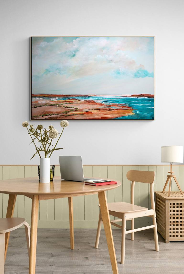 Original Seascape Painting by Tania Chanter