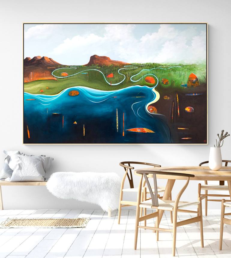 Original Seascape Painting by Tania Chanter