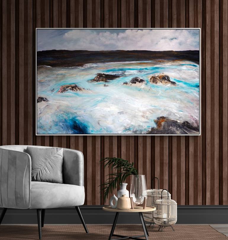 Original Seascape Painting by Tania Chanter