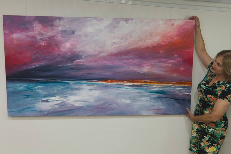 Original Seascape Painting by Tania Chanter