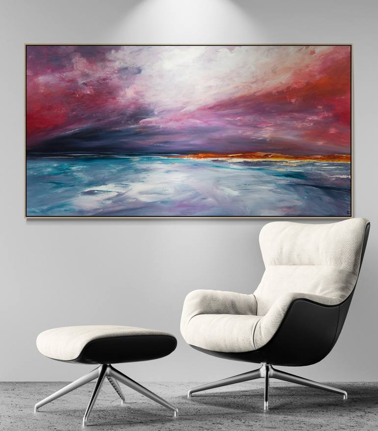 Original Seascape Painting by Tania Chanter