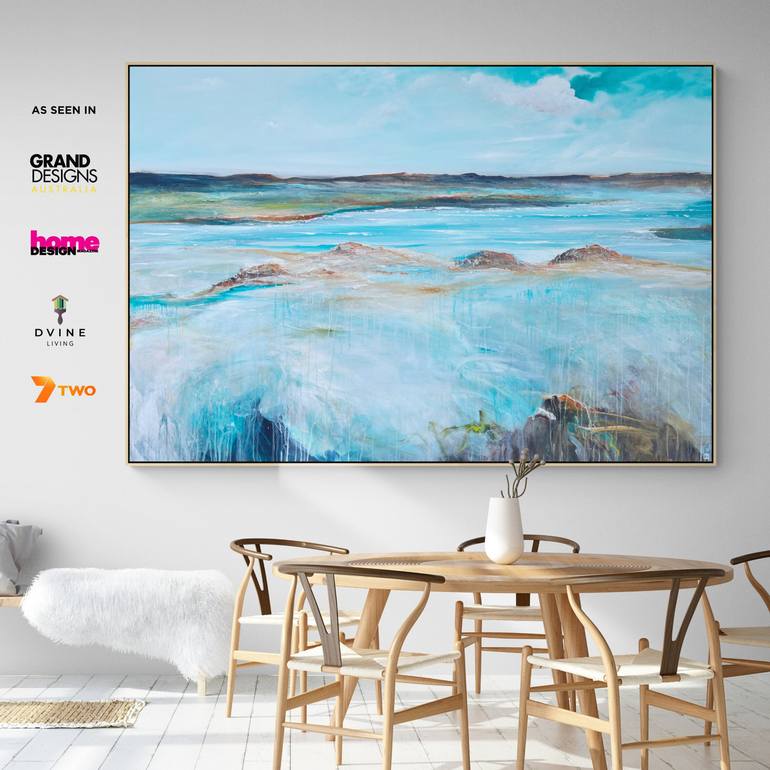 Original Seascape Painting by Tania Chanter