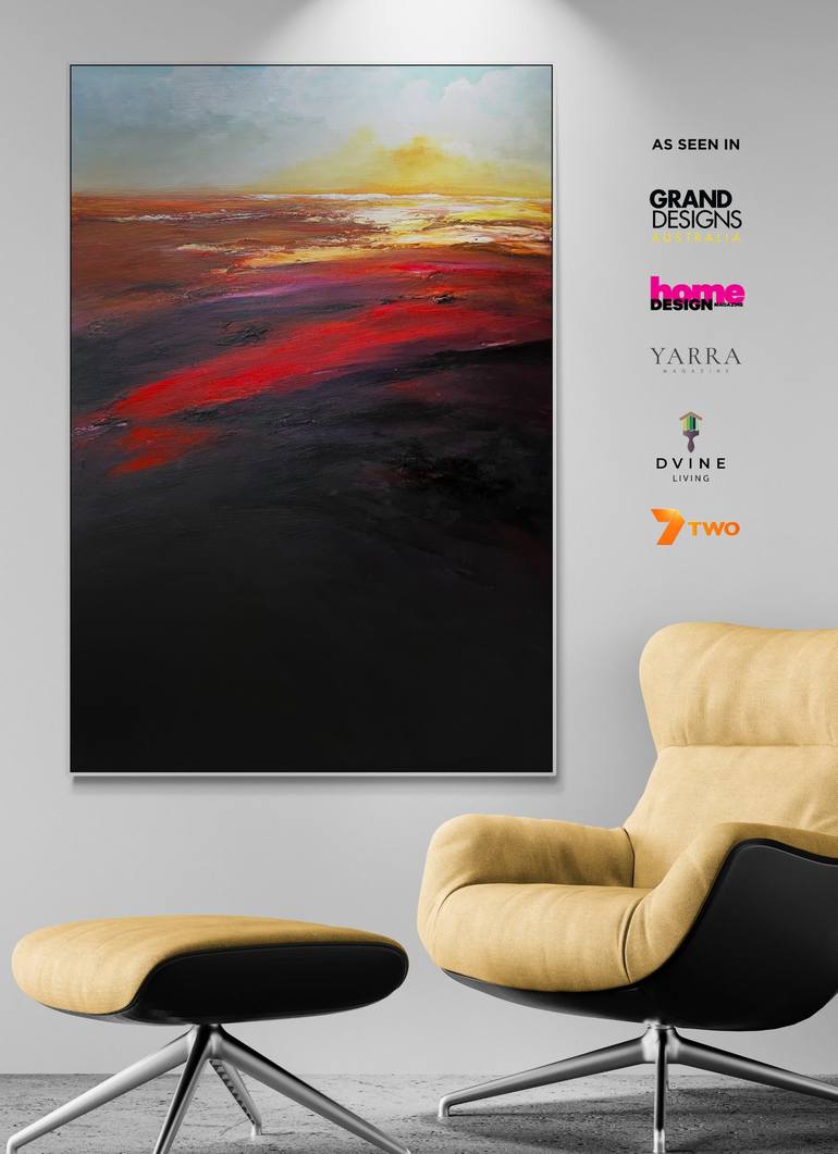 Original Abstract Painting by Tania Chanter