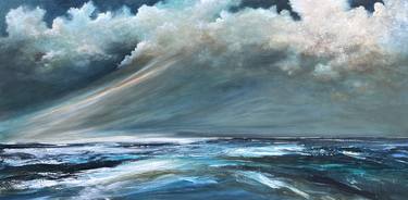 Original Abstract Seascape Paintings by Tania Chanter