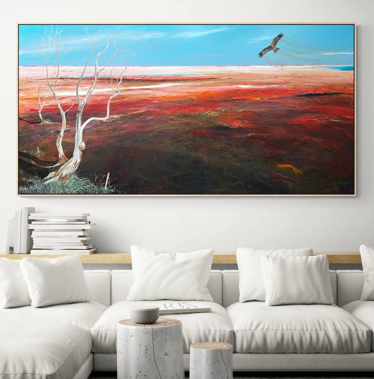 Original Abstract Landscape Painting by Tania Chanter