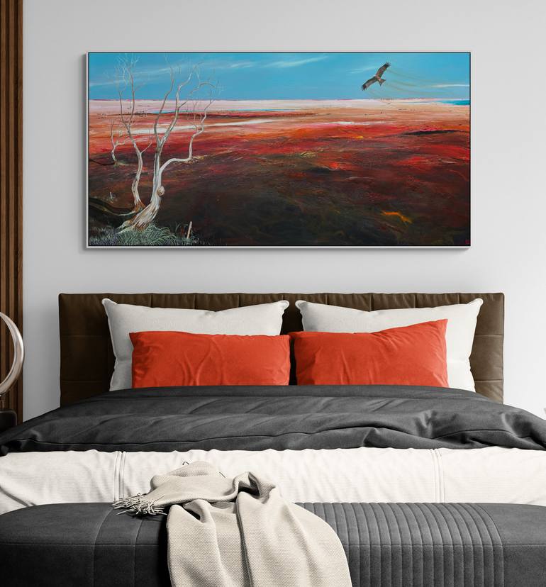 Original Abstract Landscape Painting by Tania Chanter