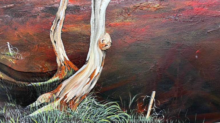 Original Abstract Landscape Painting by Tania Chanter