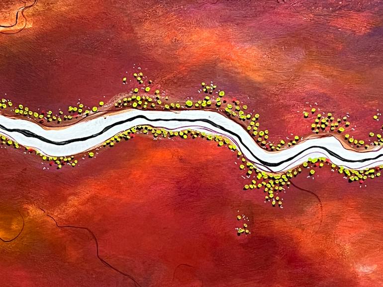 Original Abstract Landscape Painting by Tania Chanter